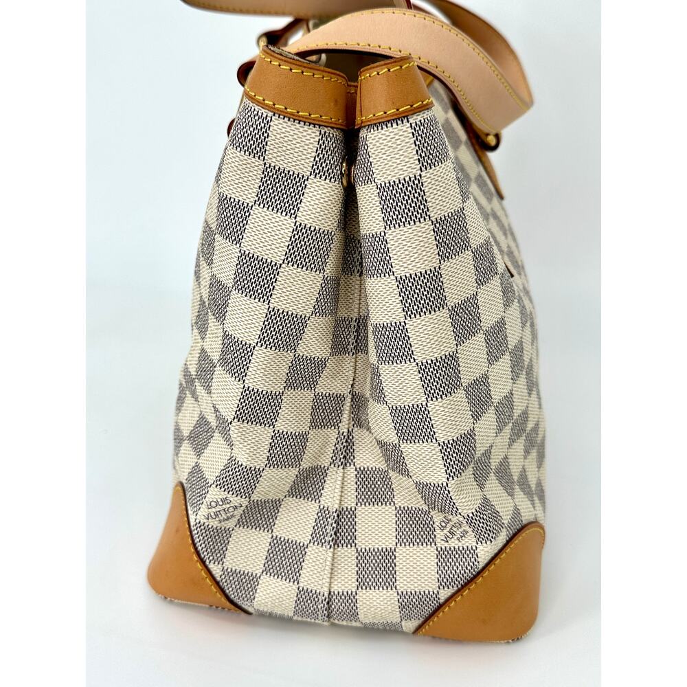 Louis Vuitton Hampstead PM Damier Azur Canvas Tote Bag w/ Dust Bag - Picture 6 of 14